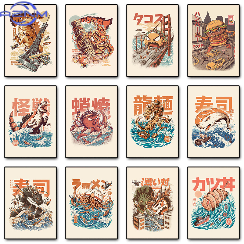 Japanese Lifestyle Home - AZNM Japońskie Kaiju, jedzenie, sushi, ramen,