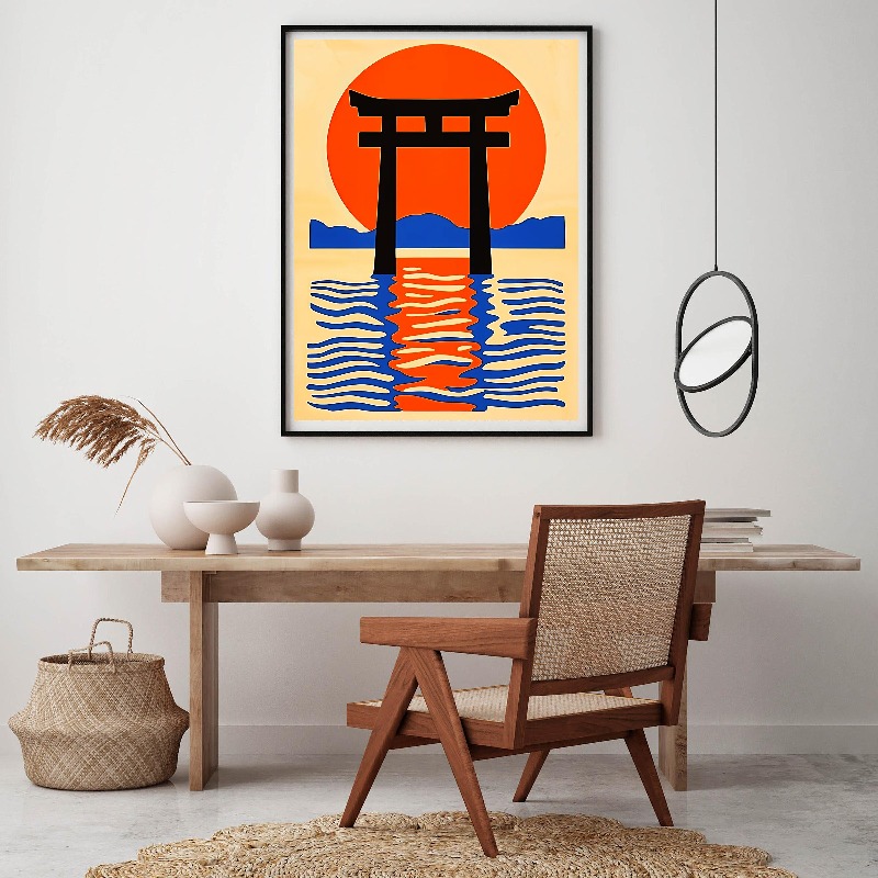 Retro Japońskie Ilustracje Obr – Japanese Living Lifestyle recenzja i cena