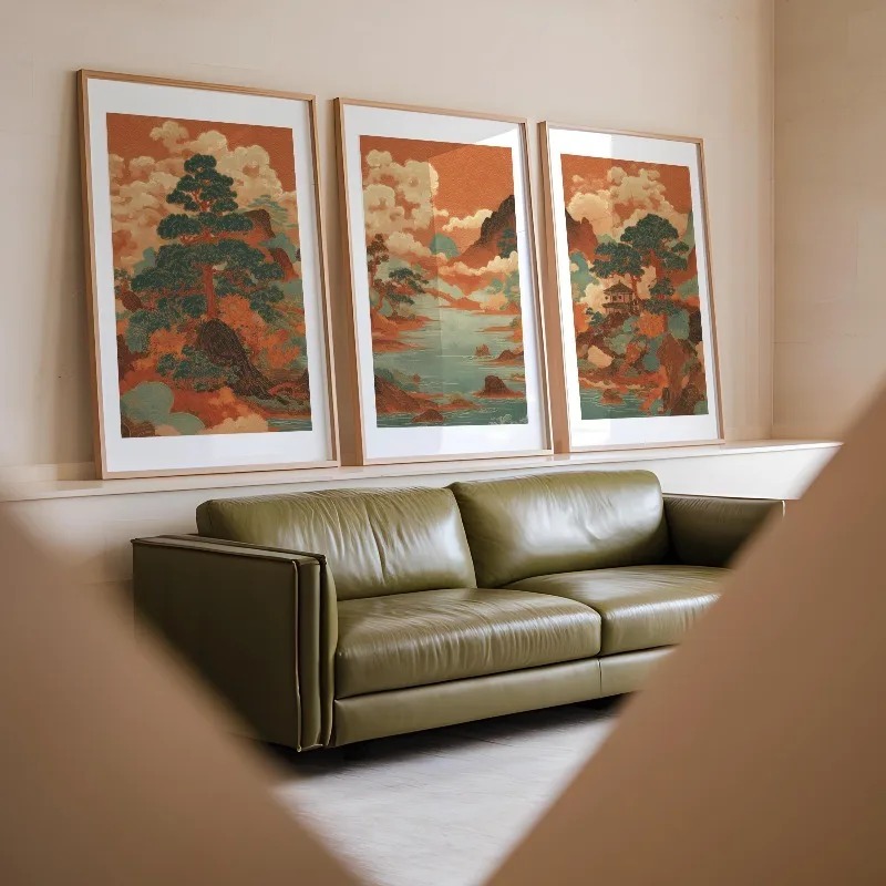 3 szt. Vintage Japońskie Ukiyo – Japanese Living Lifestyle recenzja i cena
