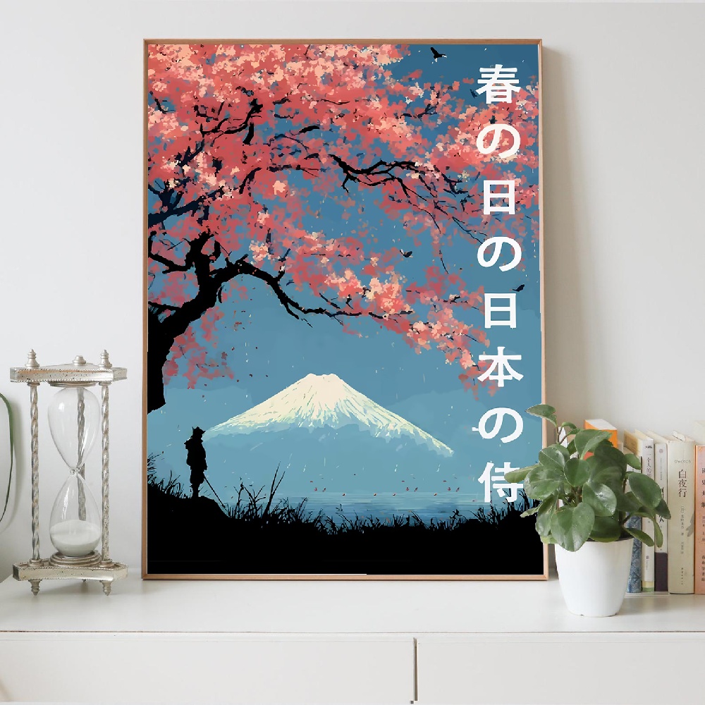 Japoński pejzaż górski z księż – Japanese Lifestyle Home recenzja i cena